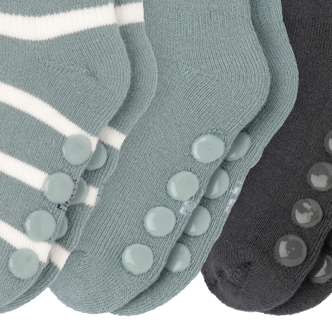 3 Paar Baby Stoppersocken im Set