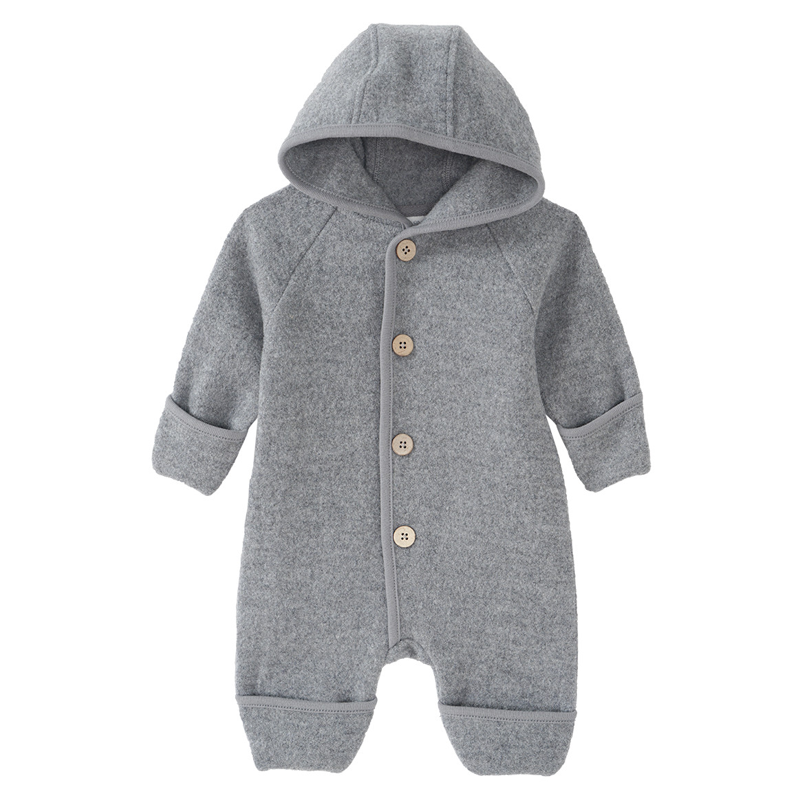 Wollen newborn overall