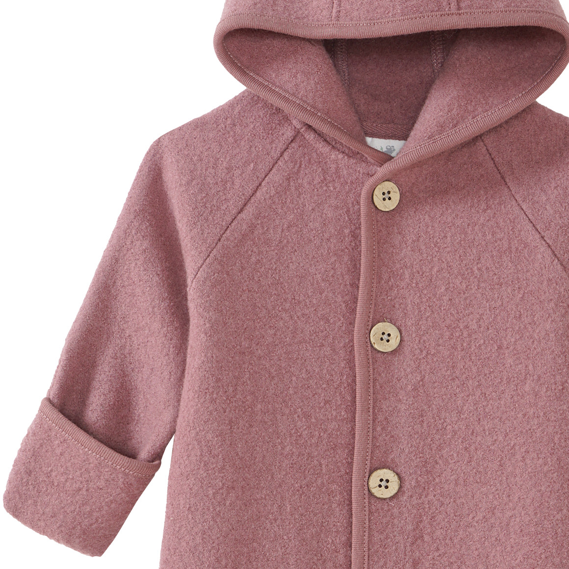 Wollen newborn overall