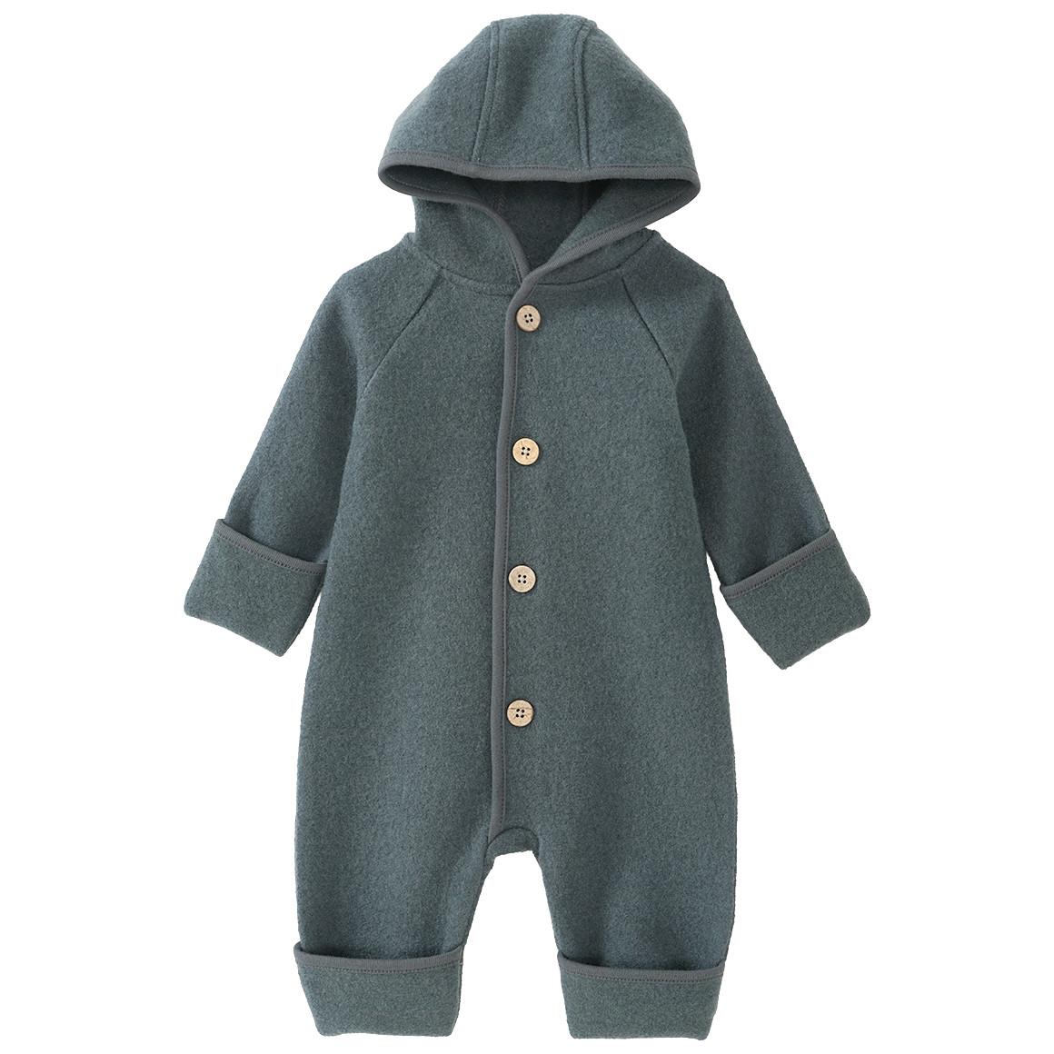 Wollen newborn overall