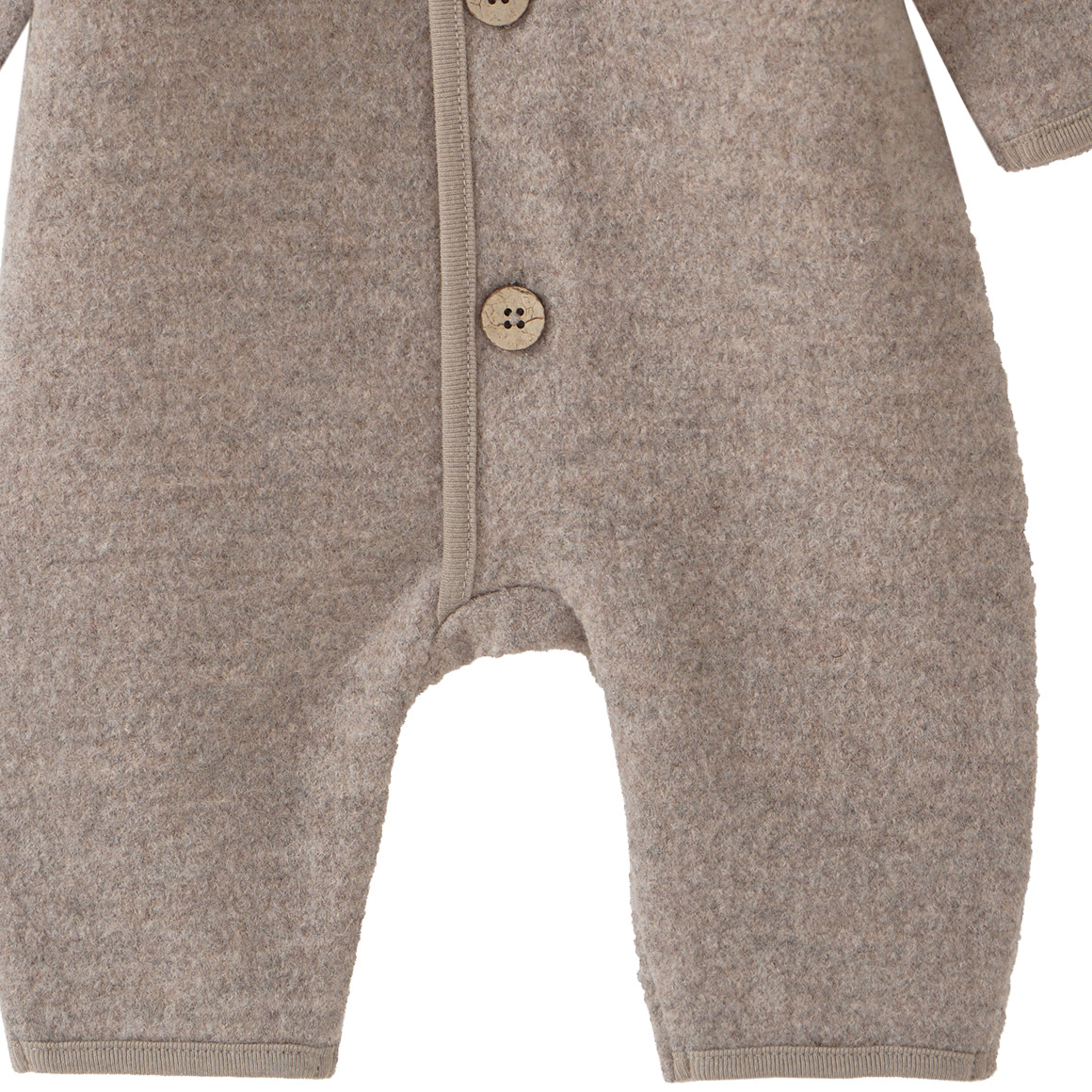 Wollen newborn overall