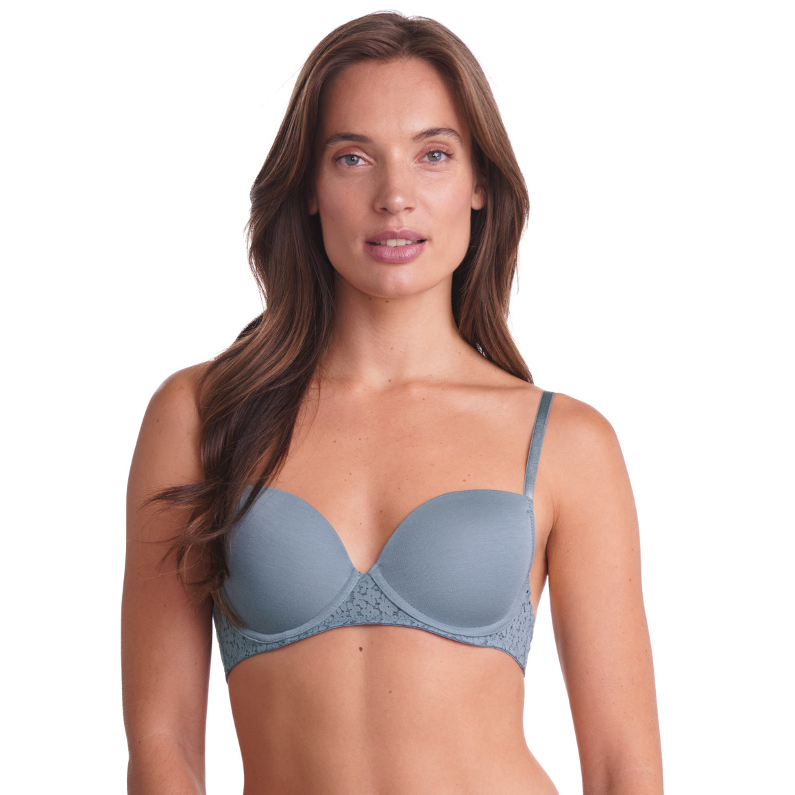 2 Damen Bügel-BHs mit floraler Spitze