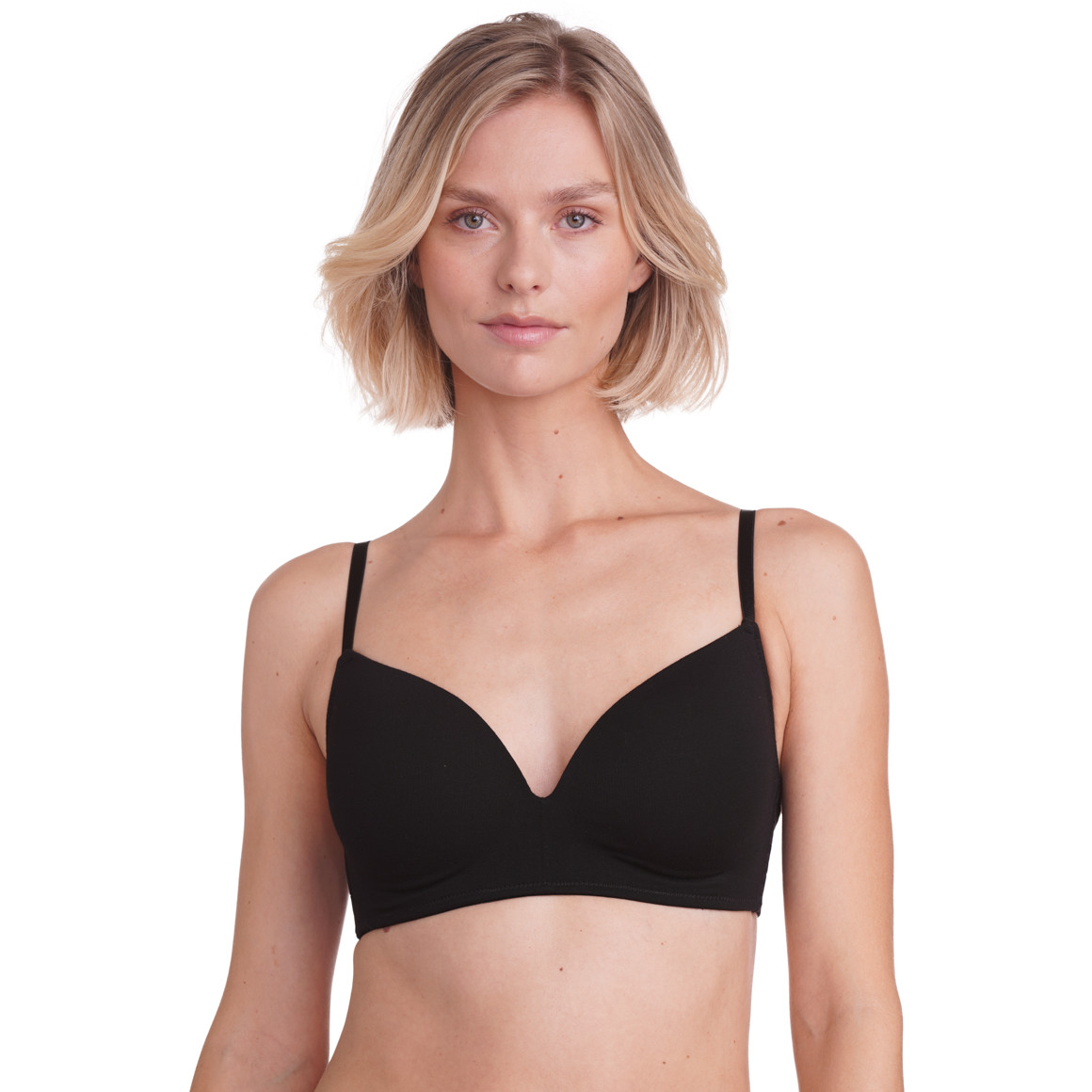 2 Damen Soft-BHs mit Spitze