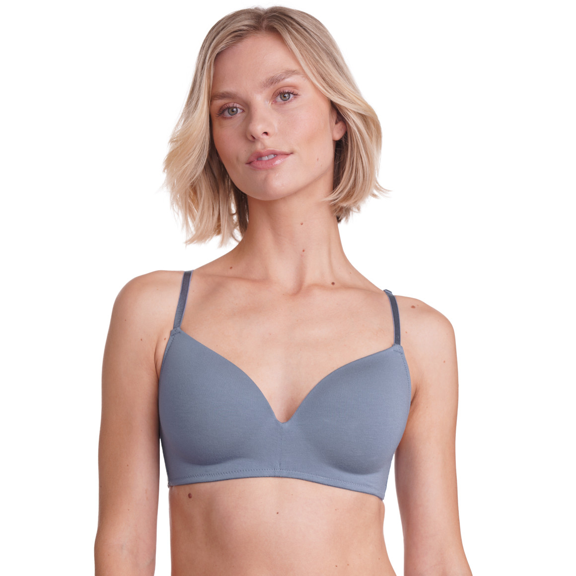 2 Damen Soft-BHs mit Spitze