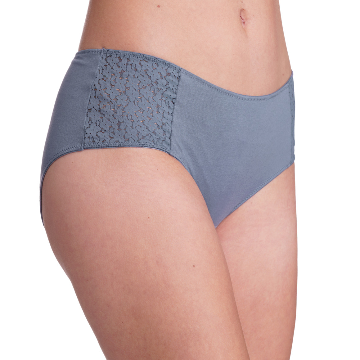 2 Damen Pantys mit floraler Spitze