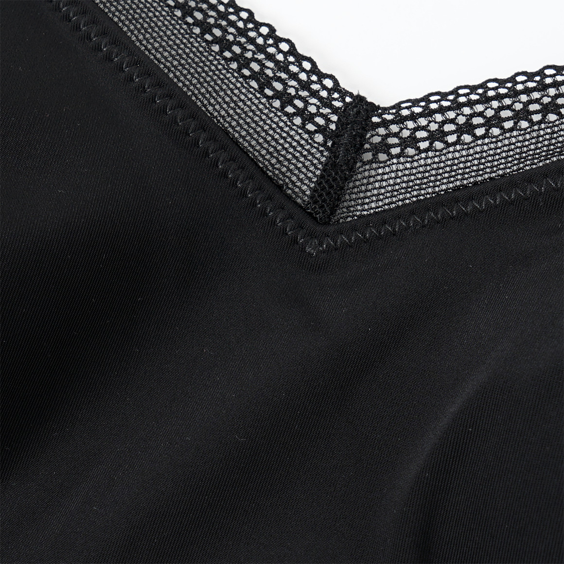 Damen Seamless-Bustier mit Spitze