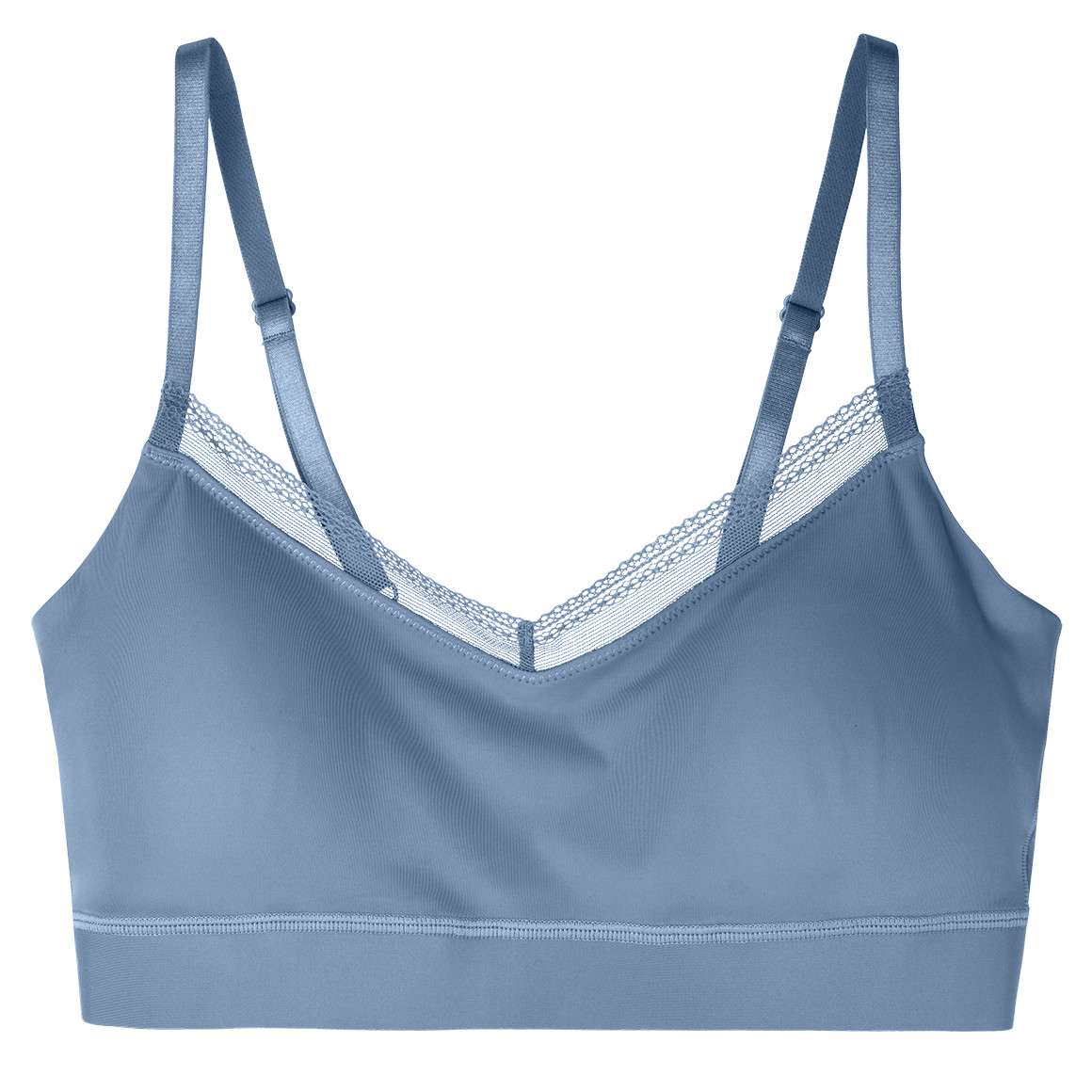 Damen Seamless-Bustier mit Spitze