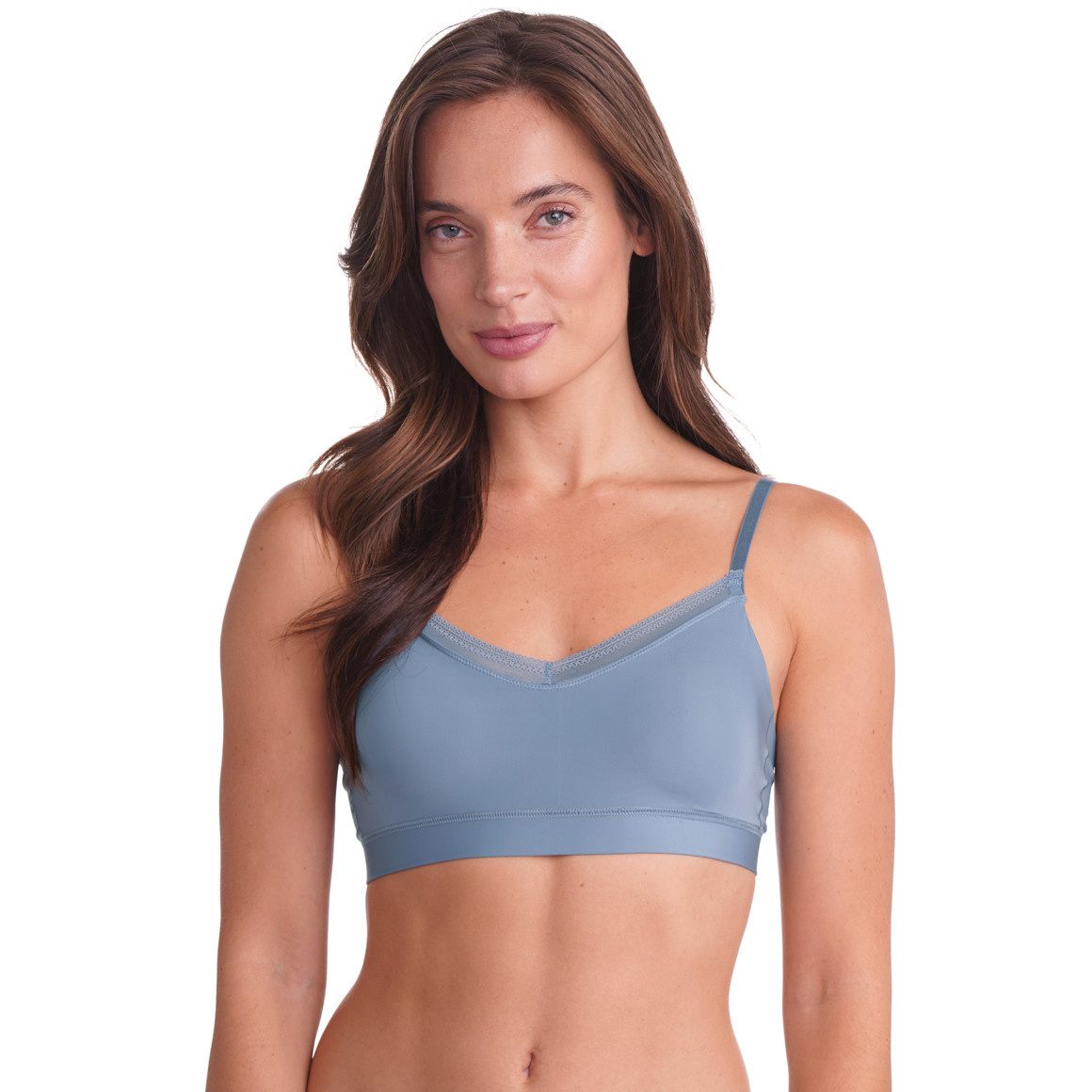 Damen Seamless-Bustier mit Spitze
