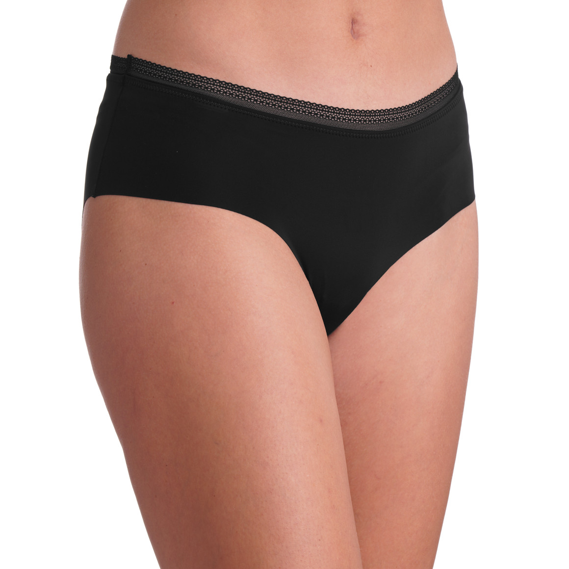 2 Damen Seamless-Pantys mit Spitze