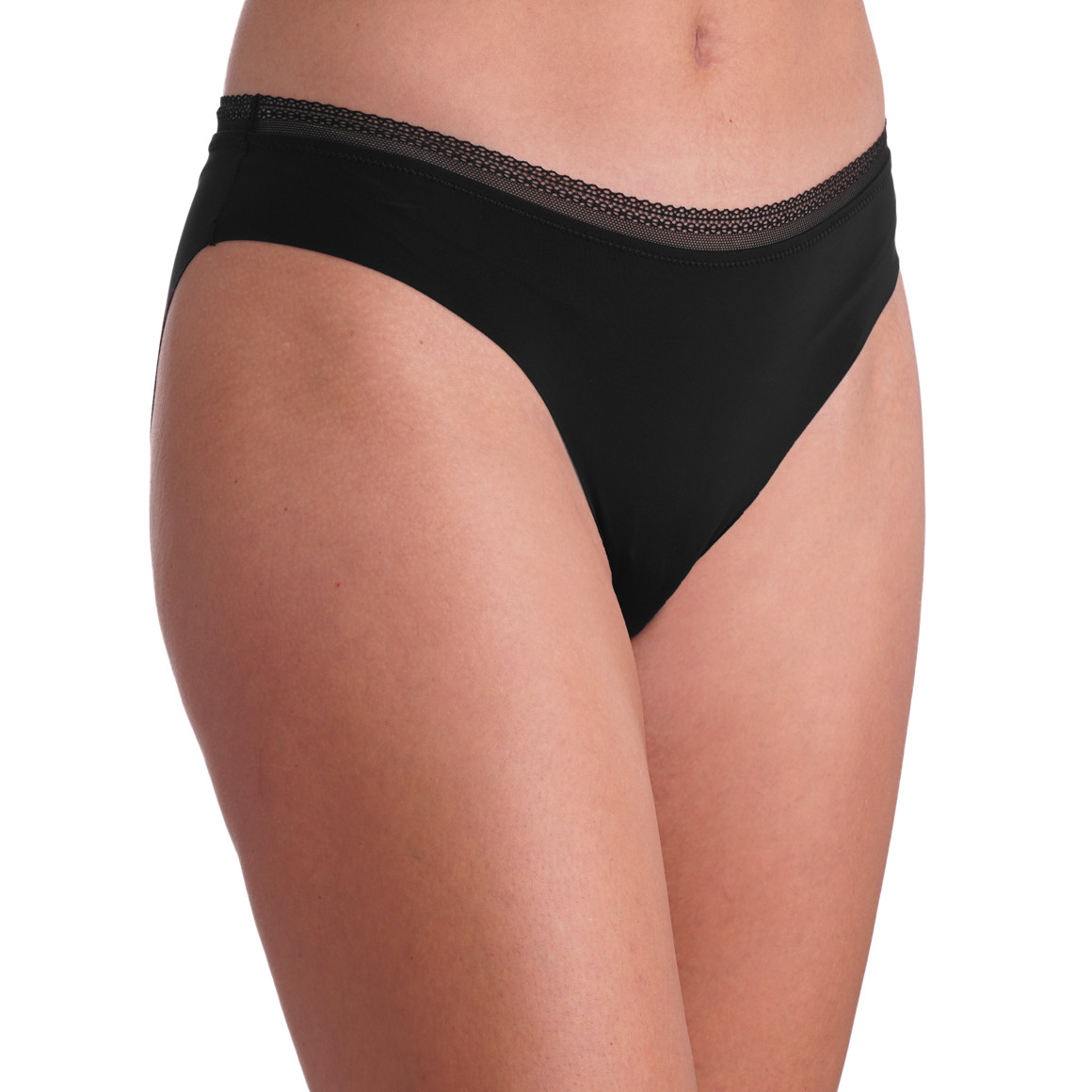 2 Damen Seamless-Slips mit Spitze