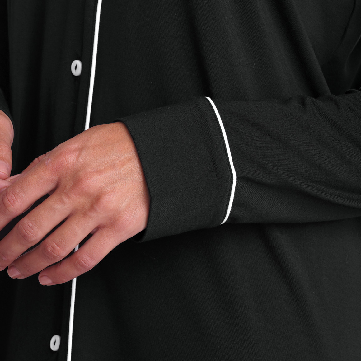 Damen Nachthemd mit Knopfleiste