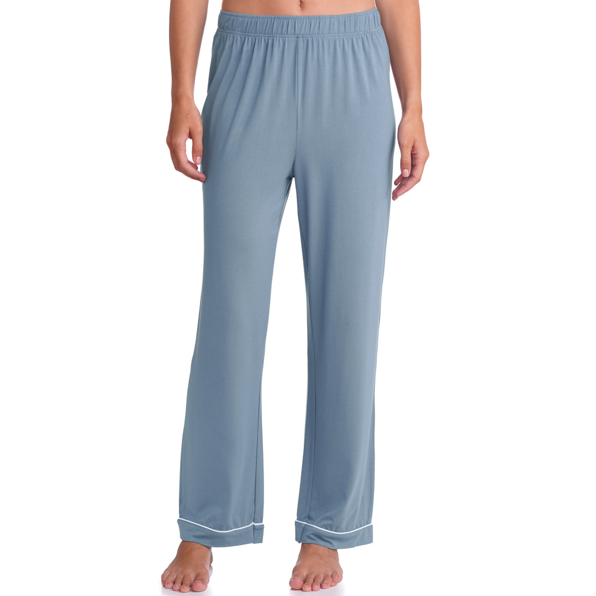 Damen Schlafanzug mit Kontrastnaht