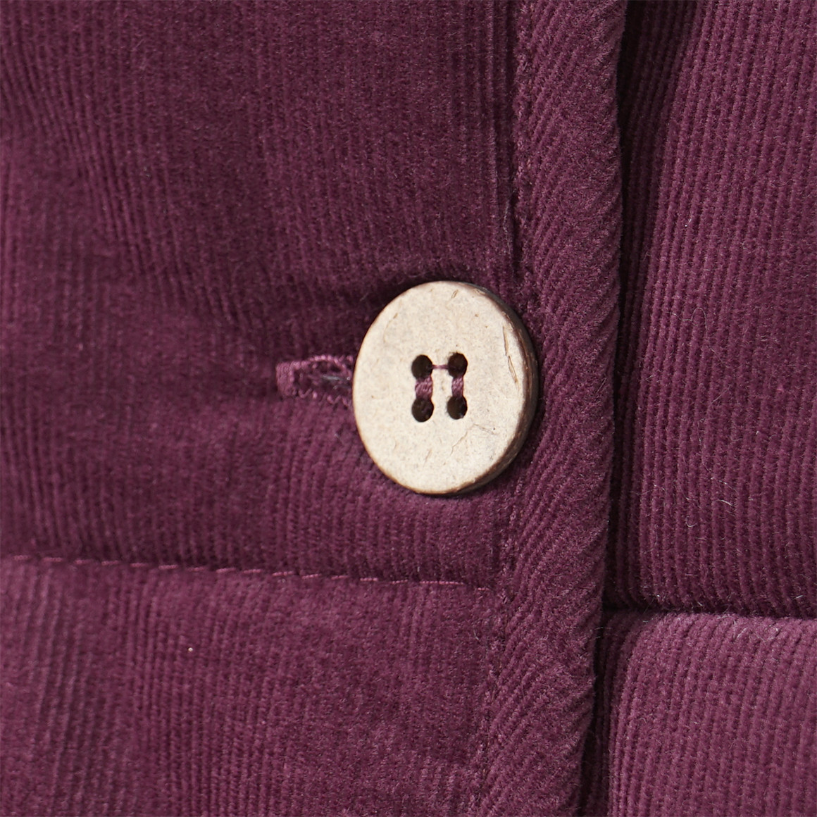 Babyjasje van fijn ribfluweel