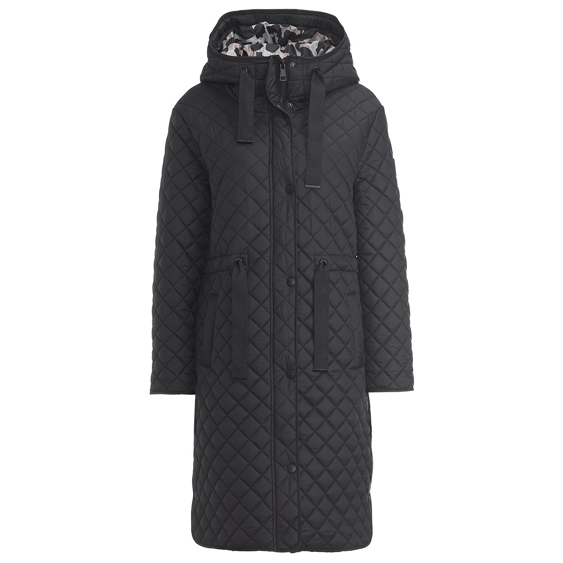 Damesjas met ruitpatroon