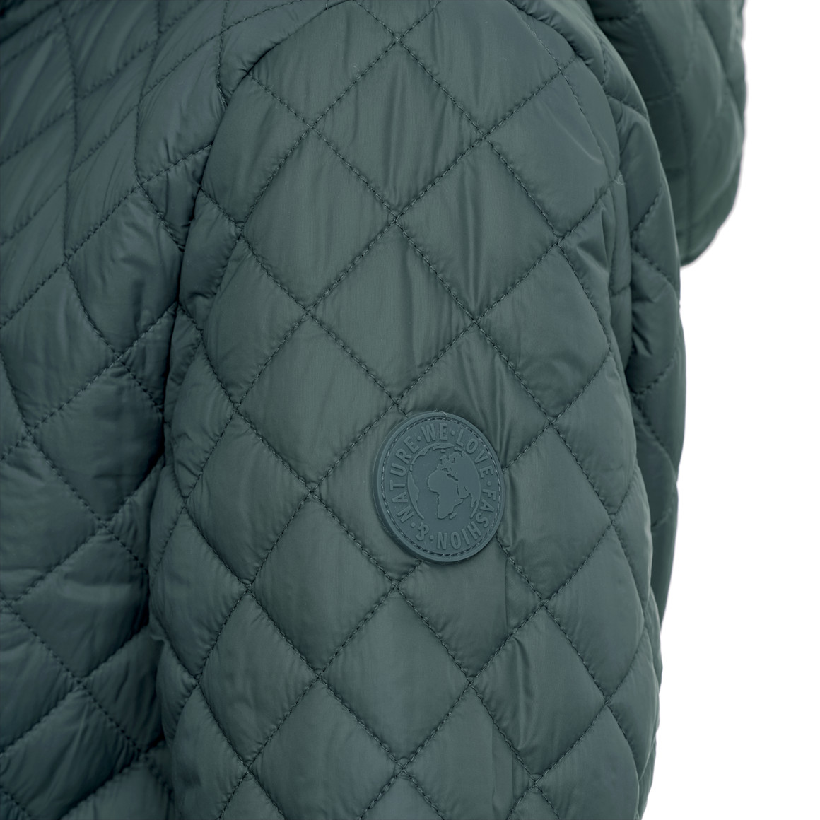 Damesjas met ruitpatroon