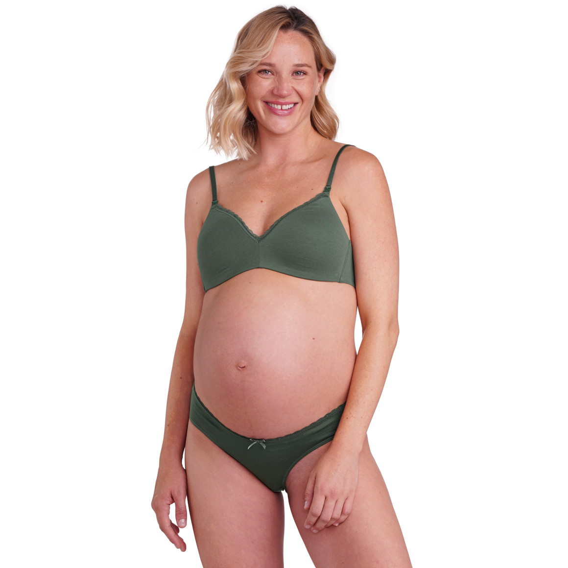 2 Damen Still-BHs mit Bio-Baumwolle