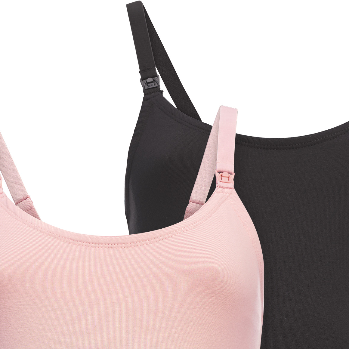 2 Damen Still-Unterhemden 