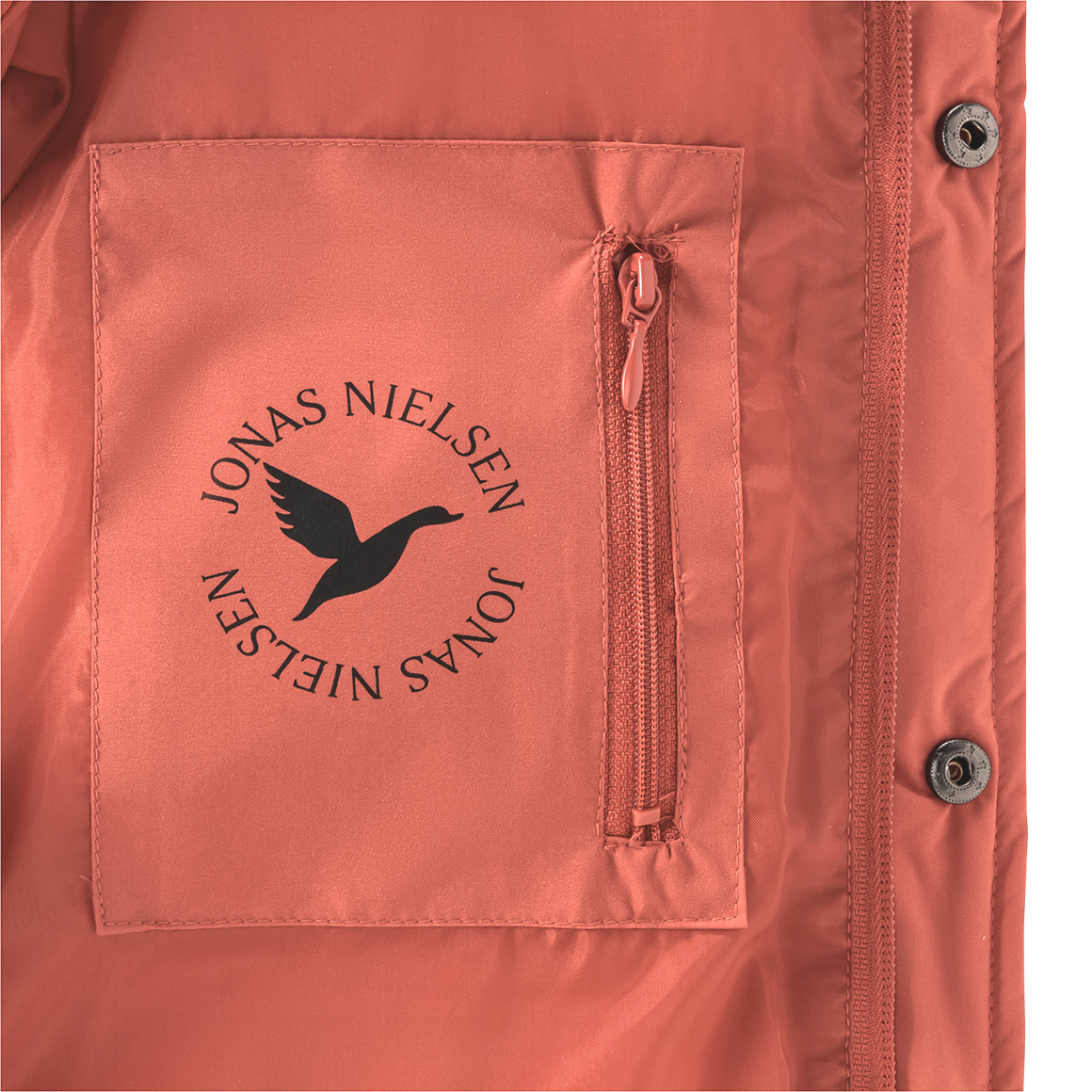 Gewatteerd kinderjack in effen kleuren