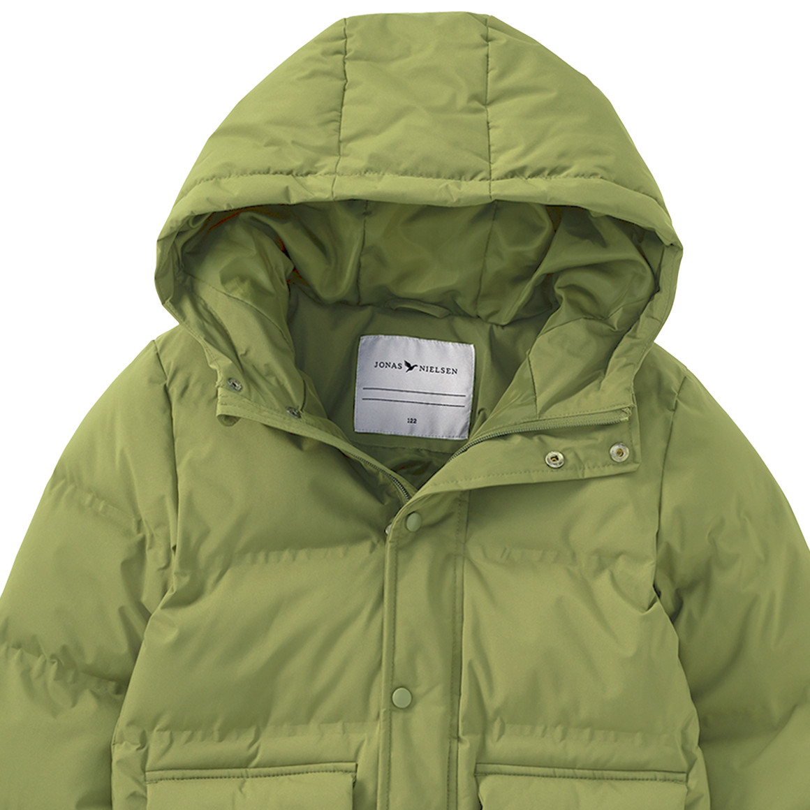 Kinder Pufferjacke in Unifarben