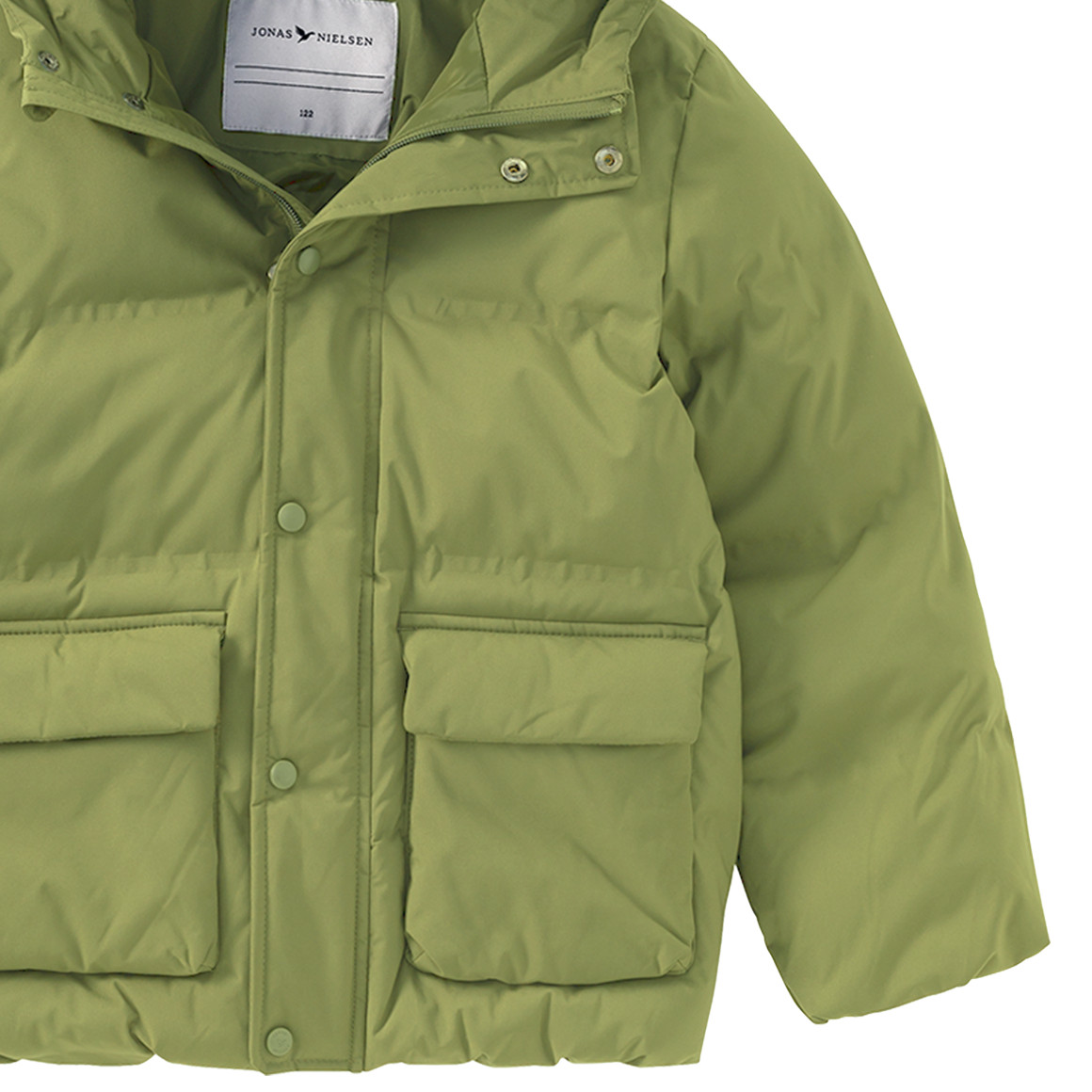 Kinder Pufferjacke in Unifarben