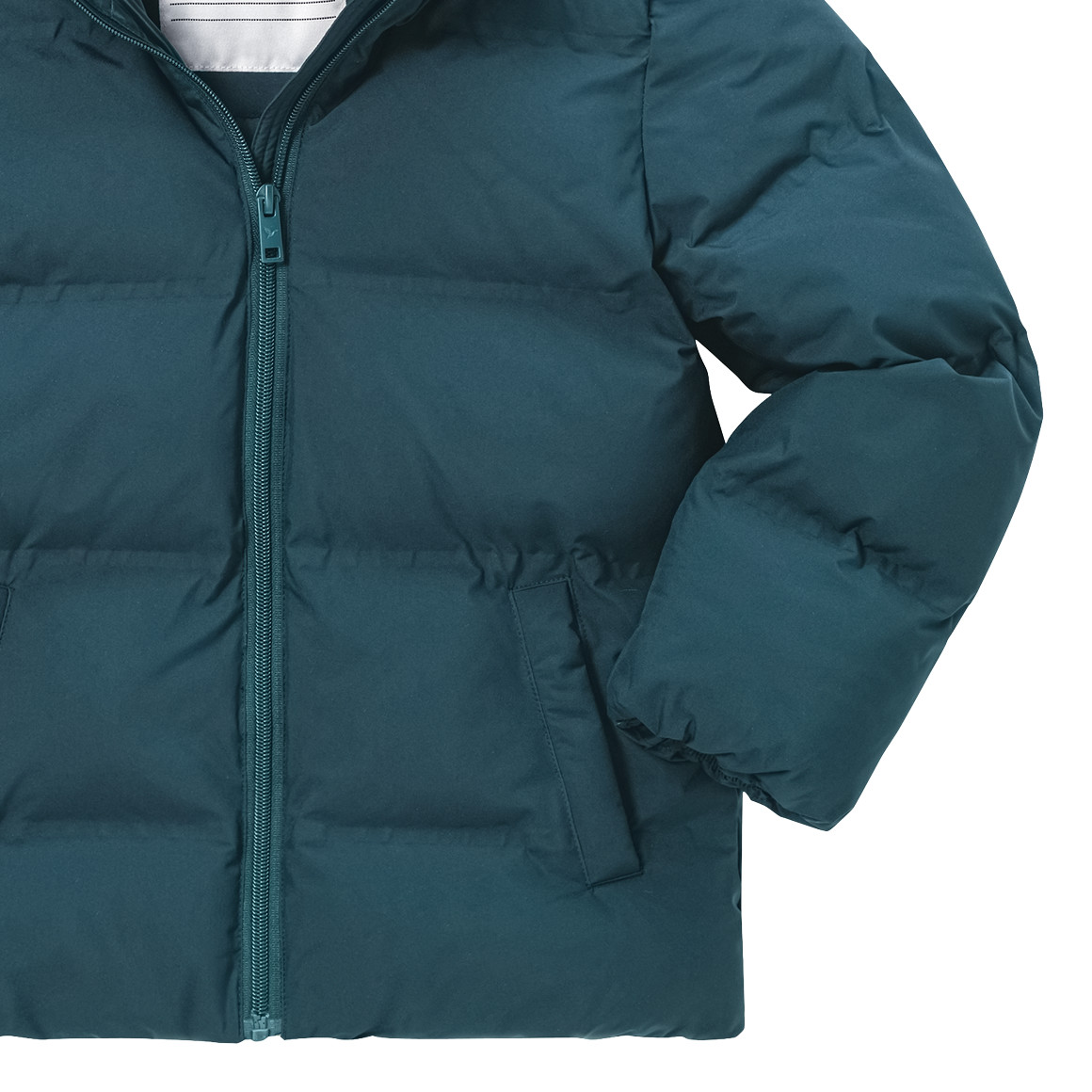 Kinder Pufferjacke in Unifarben