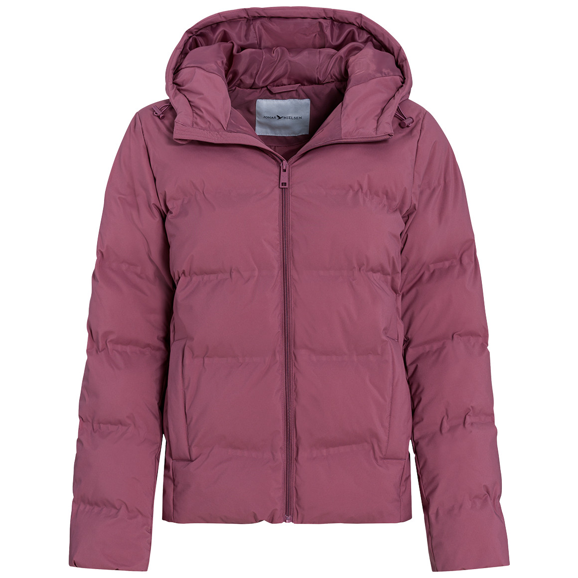 Dames pufferjas in effen kleur