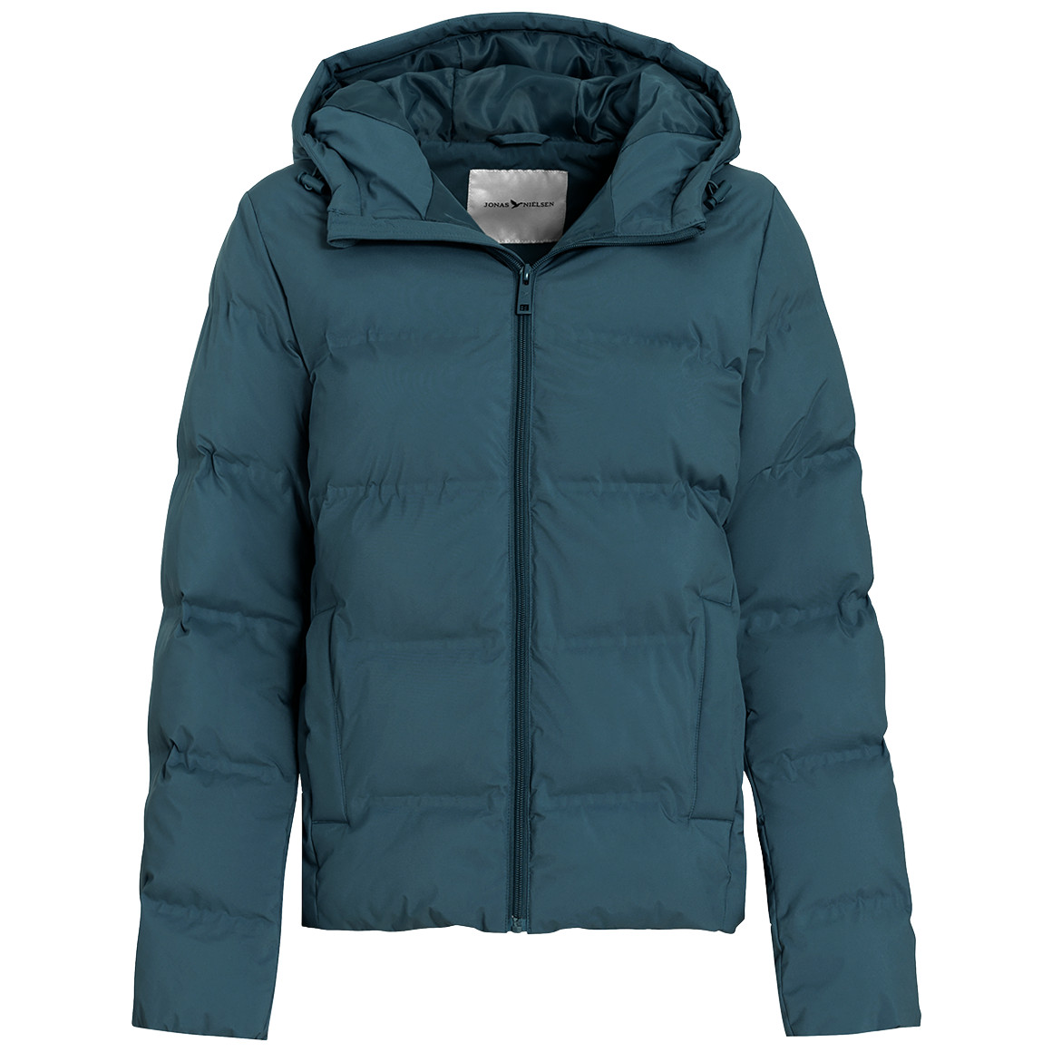 Dames pufferjas in effen kleur