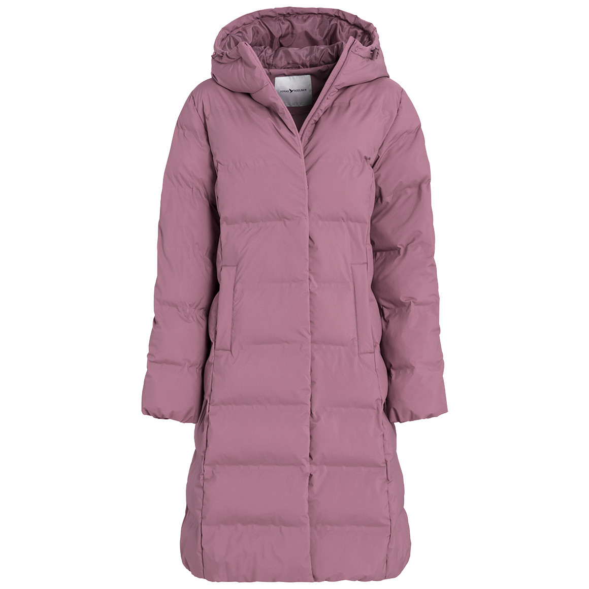 Dames puffermantel met capuchon