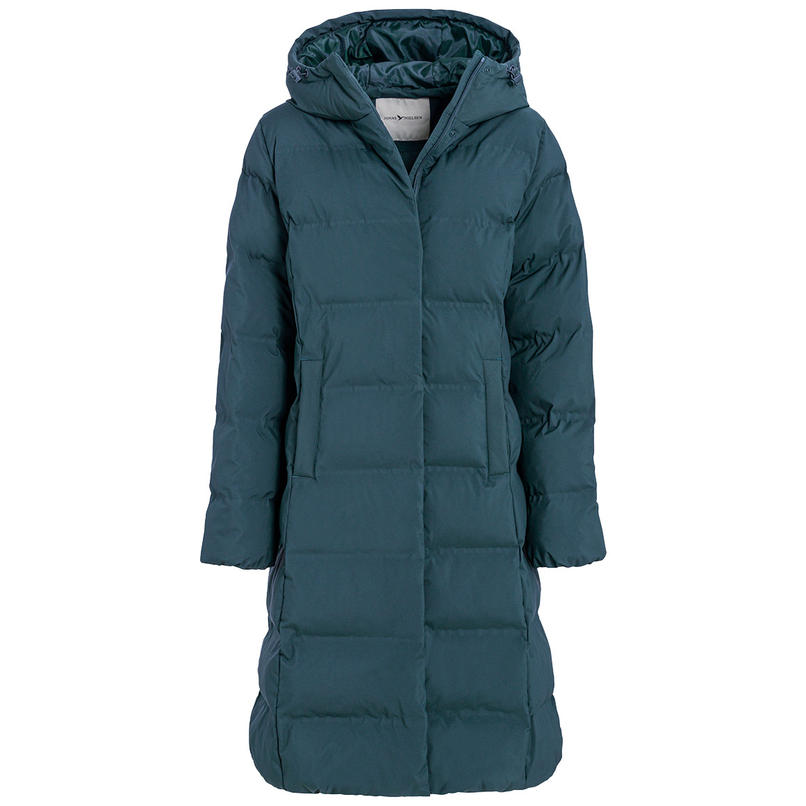 Dames puffermantel met capuchon