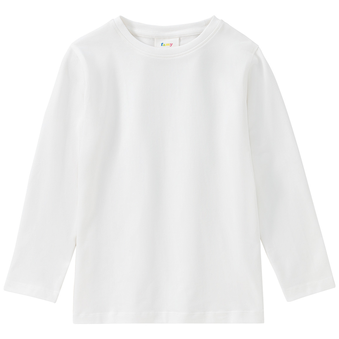 3 Kinder Langarmshirts im Basic-Look