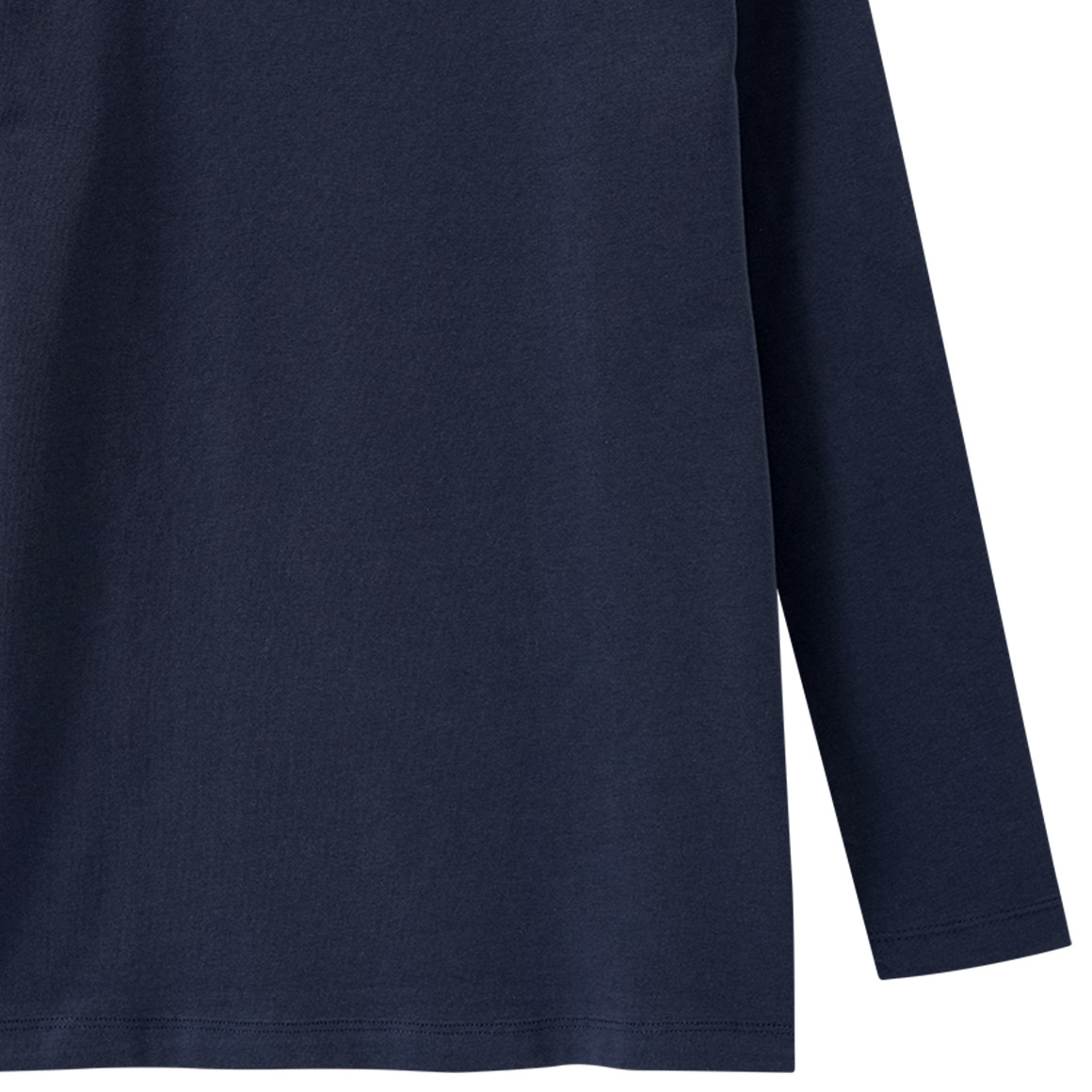 3 Kinder Langarmshirts im Basic-Look