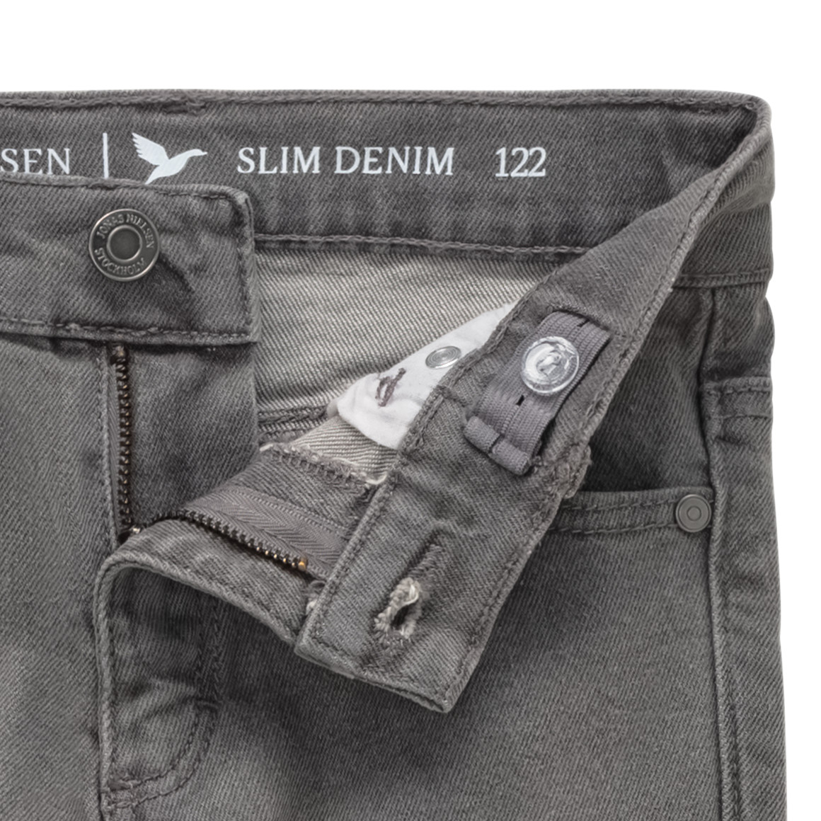 Jungen Slim-Jeans mit verstellbarem Bund