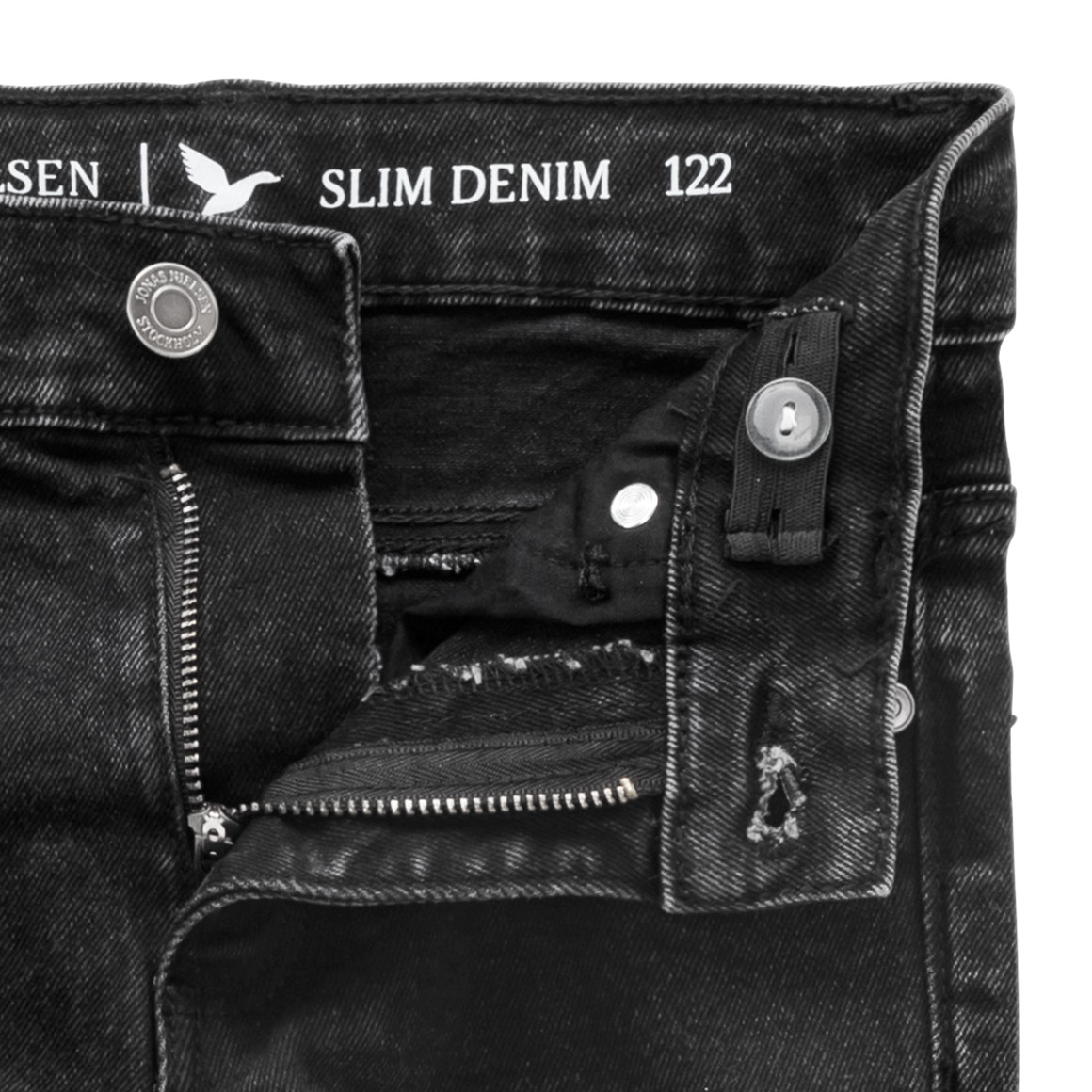 Jungen Slim-Jeans mit verstellbarem Bund