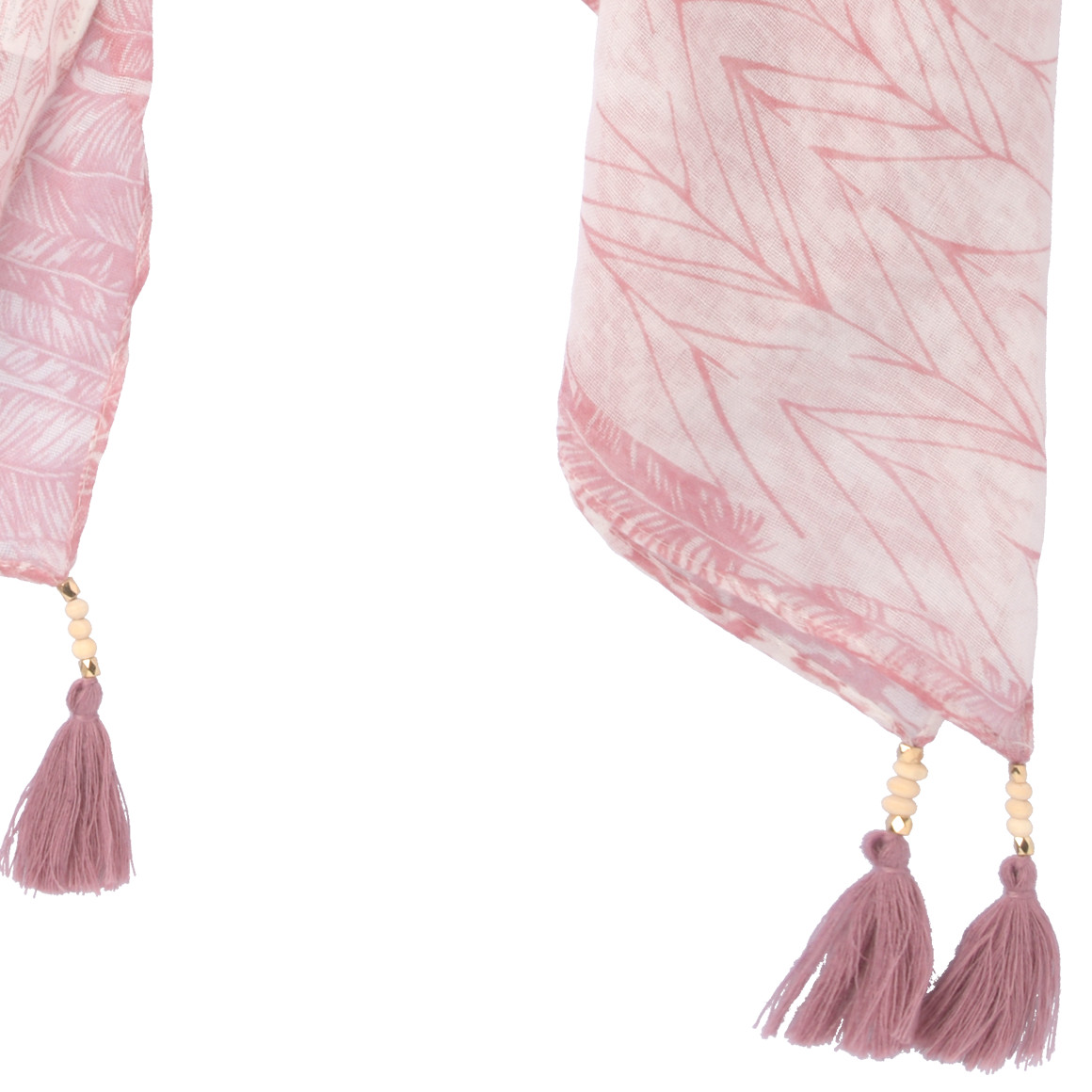 Damen Tuch mit Tasseln