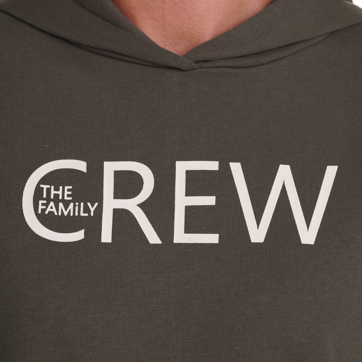 Dameshoodie met tekstprint