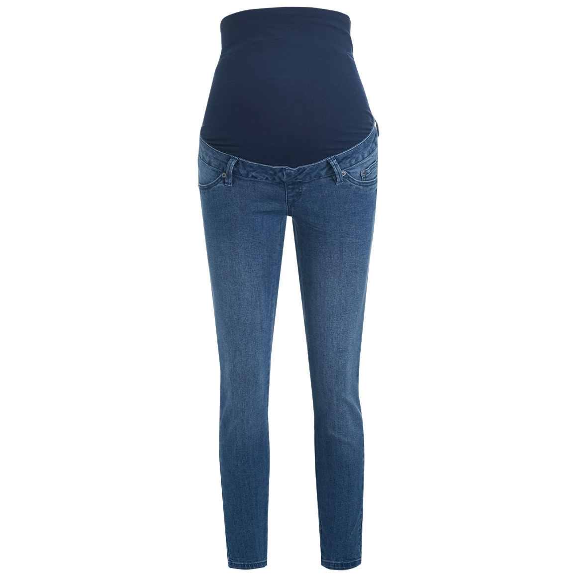 Dames zwangerschaps-jegging effen kleur