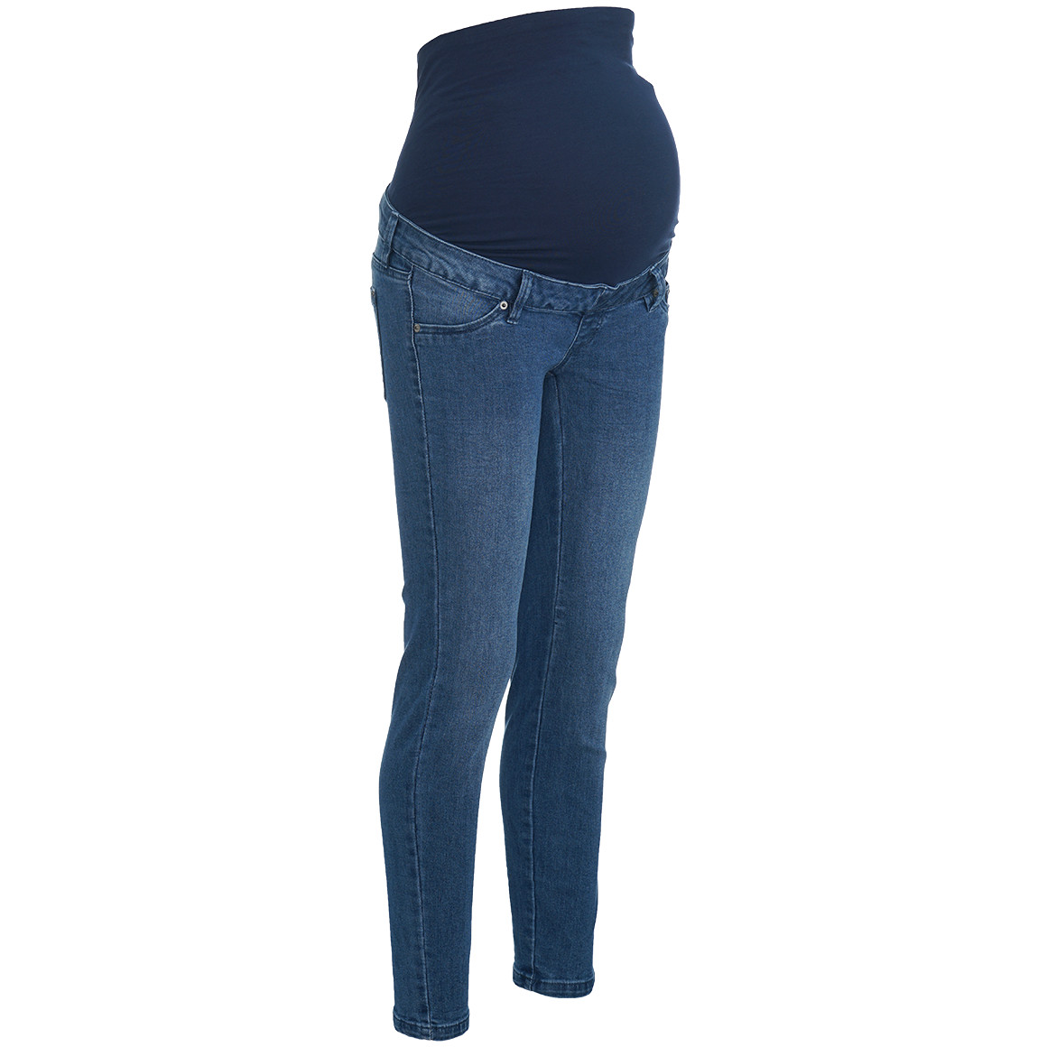Dames zwangerschaps-jegging effen kleur