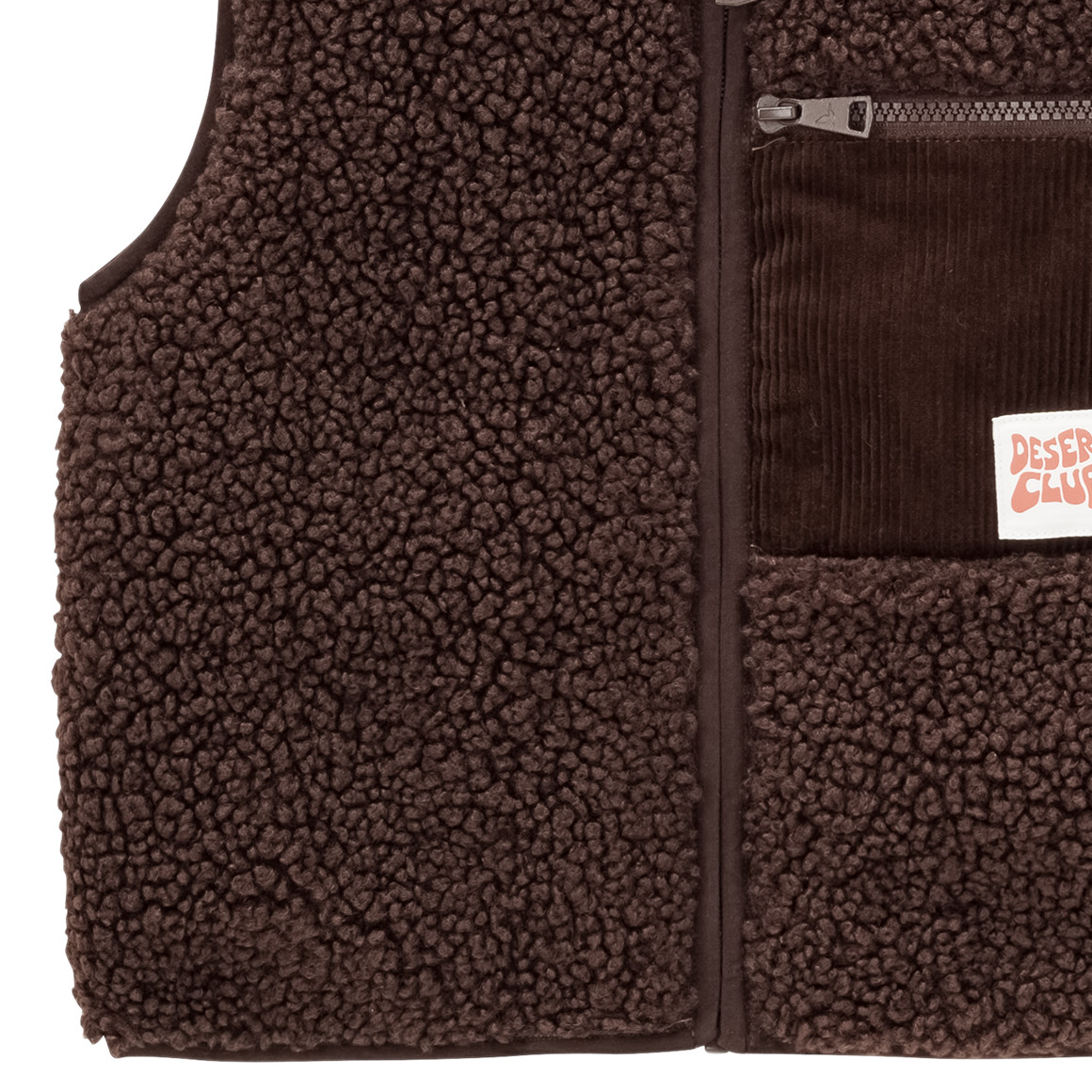 Jongens teddy vest van pluche