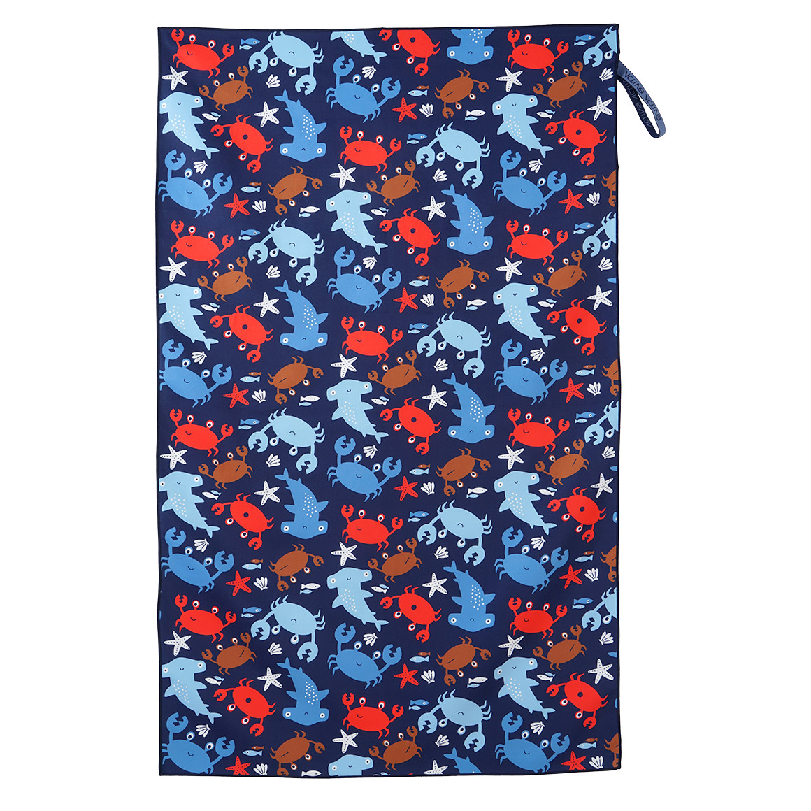 Microvezel handdoek met zeedier-motieven