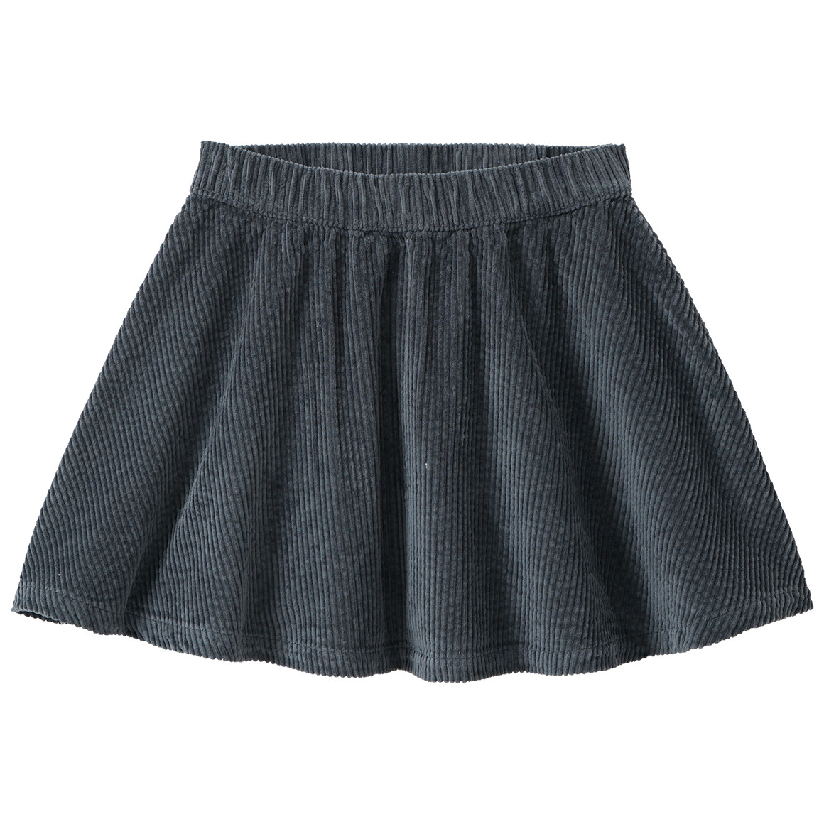 Corduroy meisjesrok met elastische tailleband