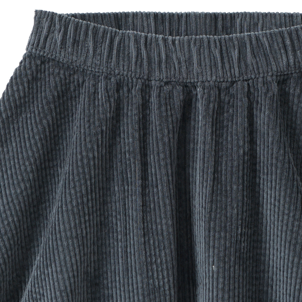 Corduroy meisjesrok met elastische tailleband