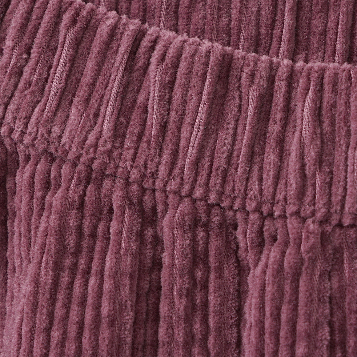 Corduroy meisjesrok met elastische tailleband