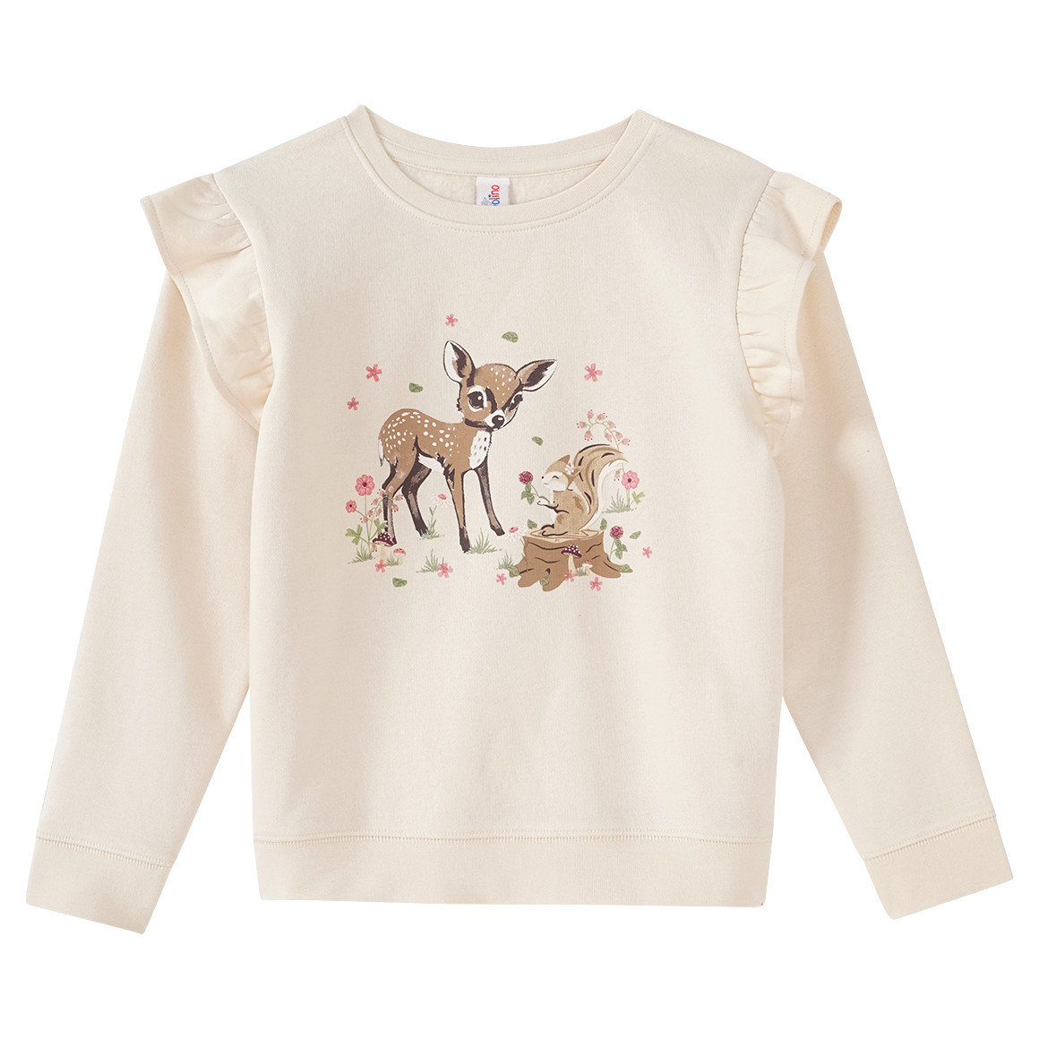 Sweater met print voor meisjes