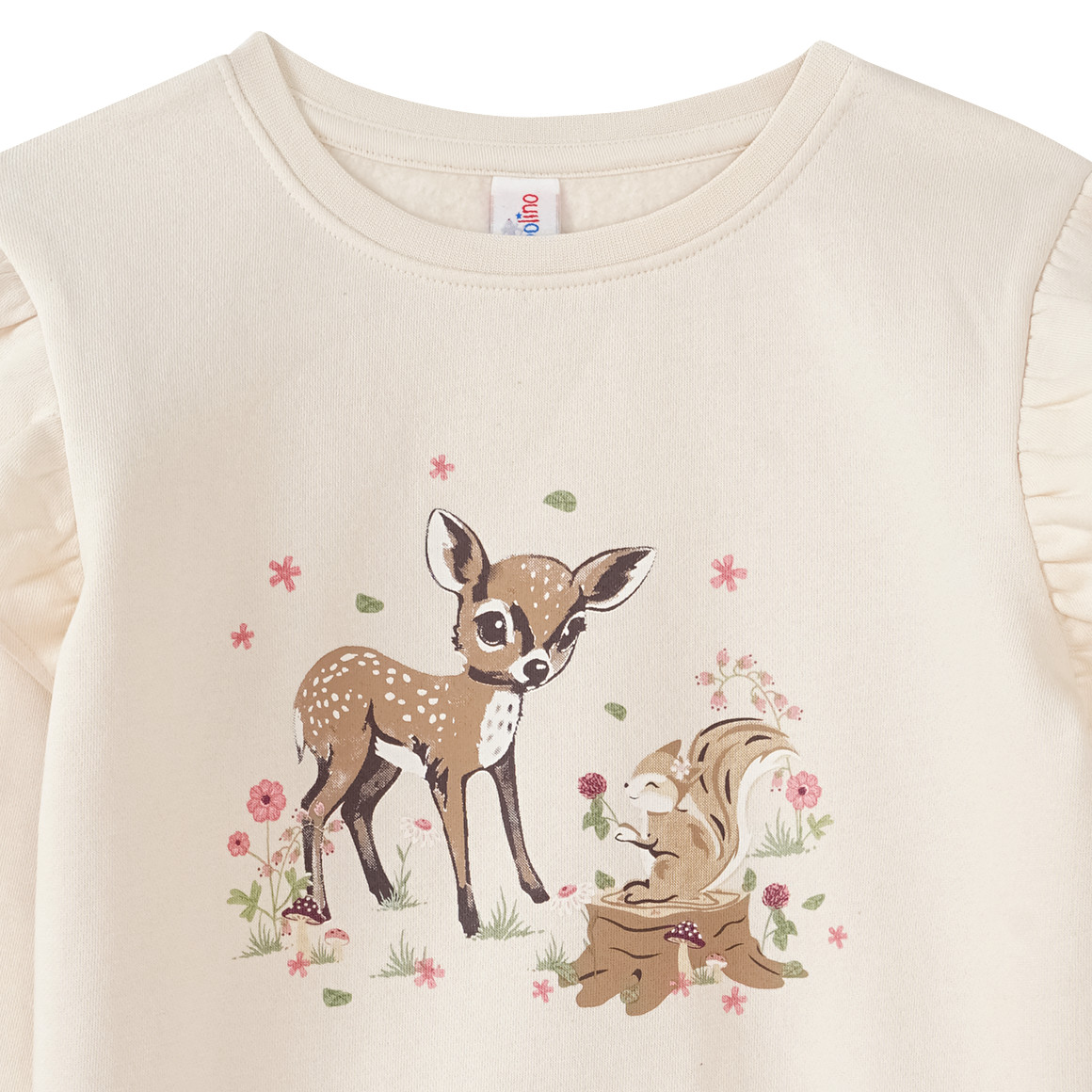 Sweater met print voor meisjes