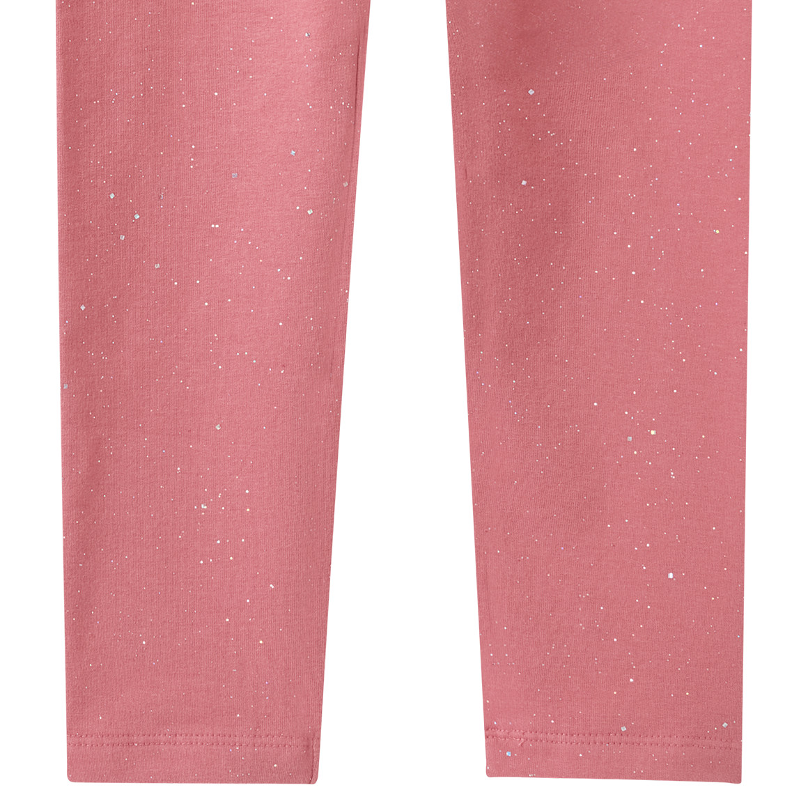 Meisjes leggings met glitterprint