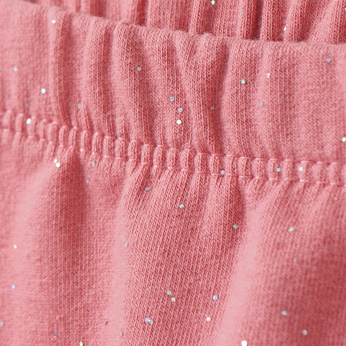 Meisjes leggings met glitterprint