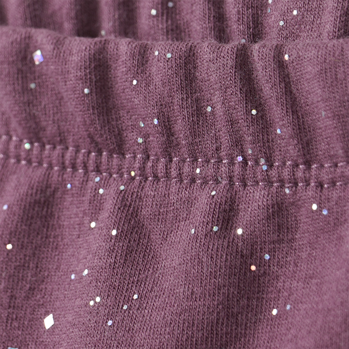 Meisjes leggings met glitterprint