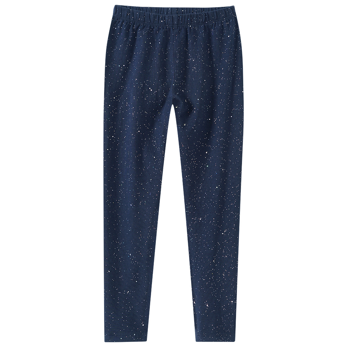 Meisjes leggings met glitterprint