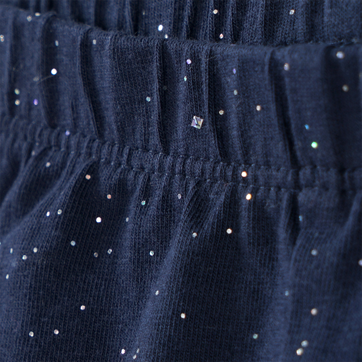 Meisjes leggings met glitterprint