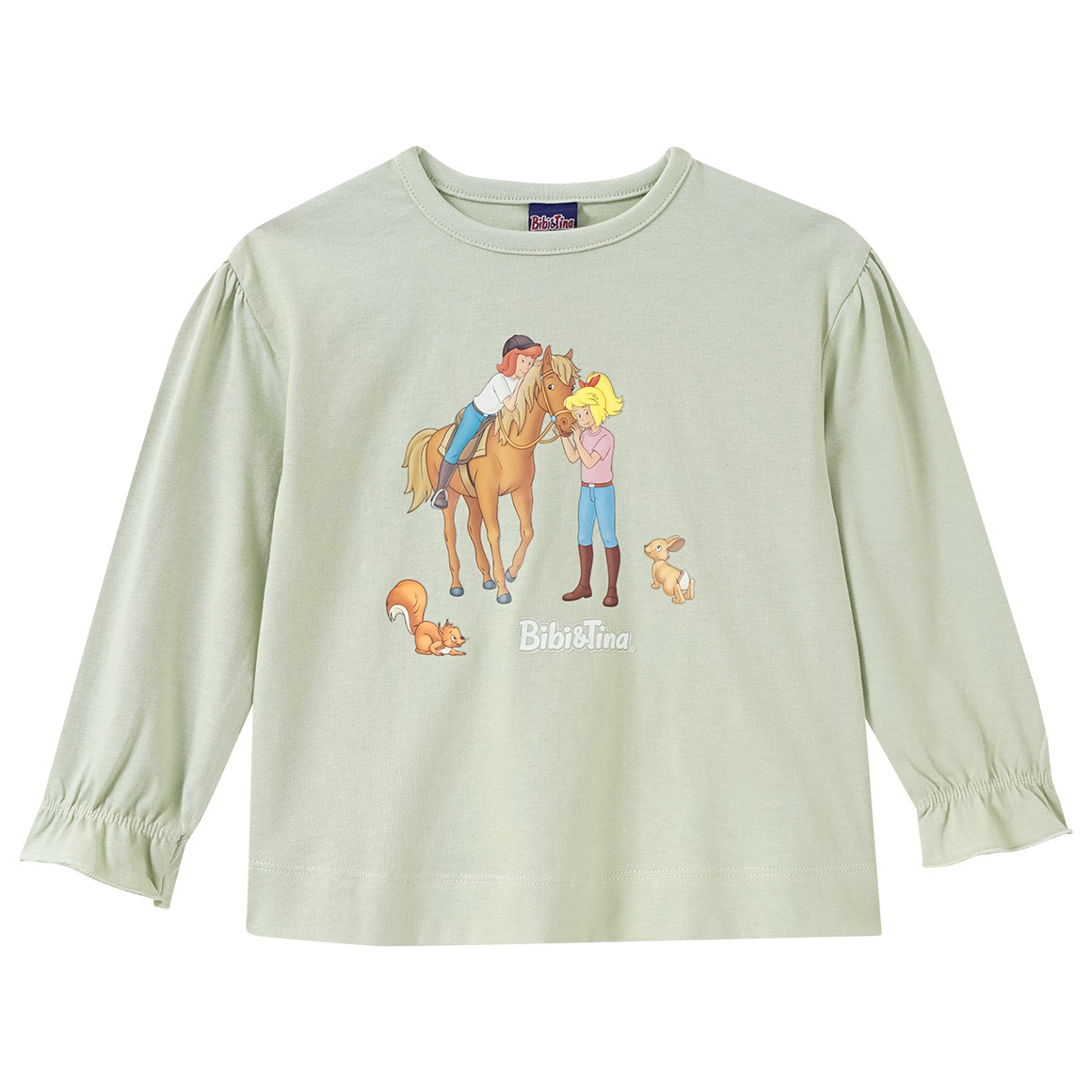 Bibi & Tina Langarmshirt aus Bio-Baumwolle